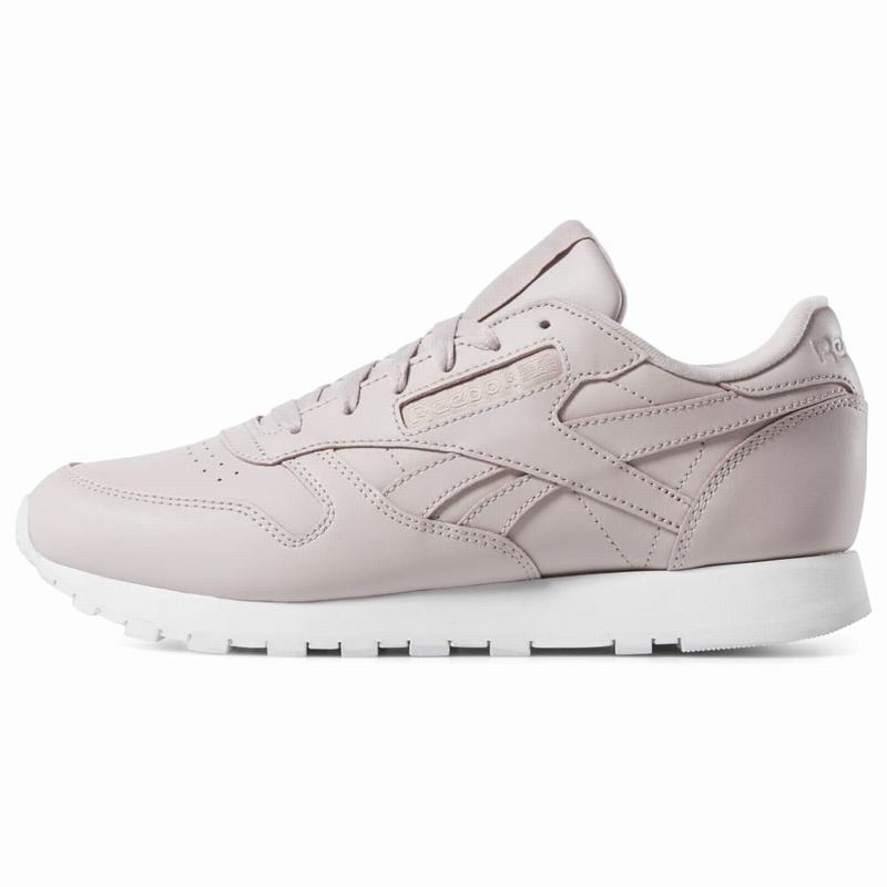 Tenisi Reebok Classic Leather Dama Violet/Albi Romania TU5346EM
